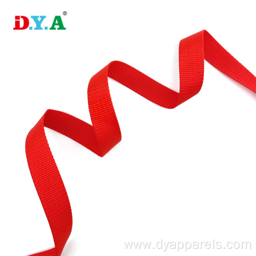 25mm colorful binding polypropylene pp tape webbing product